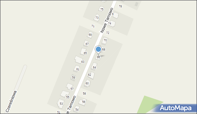 Czempiń, Tarnowska, 66, mapa Czempiń