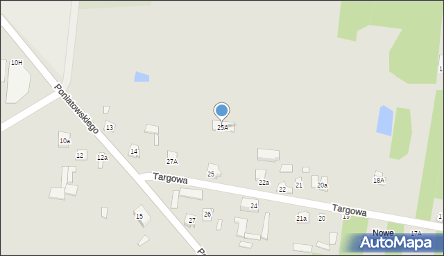 Dobre, Targowa, 25A, mapa Dobre