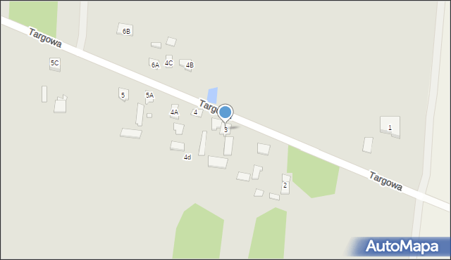 Dobre, Targowa, 3, mapa Dobre