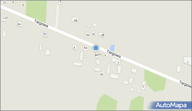 Dobre, Targowa, 4A, mapa Dobre
