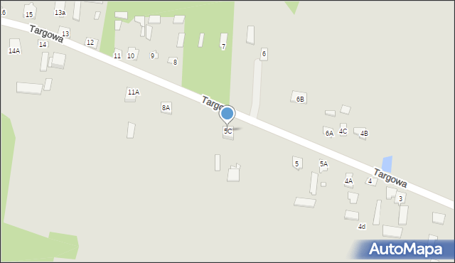 Dobre, Targowa, 5C, mapa Dobre