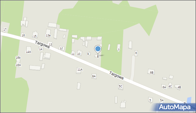 Dobre, Targowa, 8, mapa Dobre