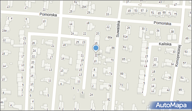 Elbląg, Tarnowska, 12, mapa Elbląga