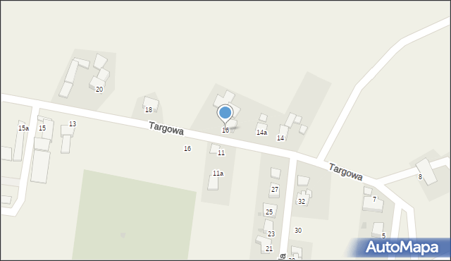 Frelichów, Targowa, 16, mapa Frelichów