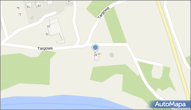 Gdów, Targowa, 24, mapa Gdów