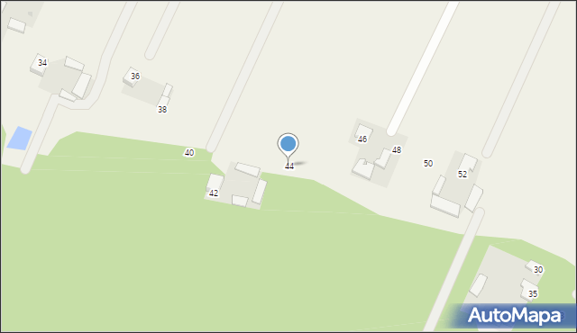 Górzno, Taneczna, 44, mapa Górzno