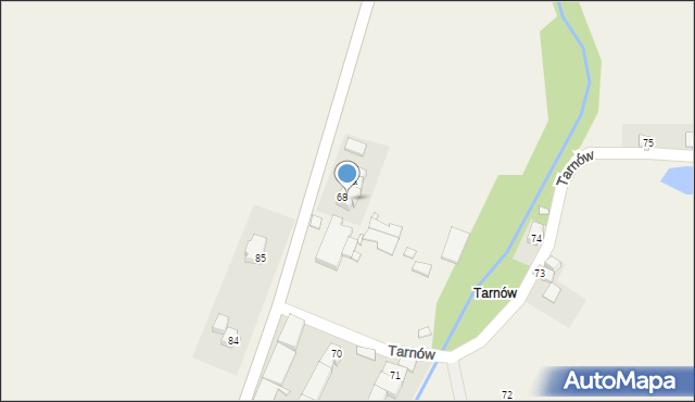 Goworowice, Tarnów, 68, mapa Goworowice