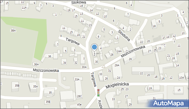 Grójec, Targowa, 2, mapa Grójec
