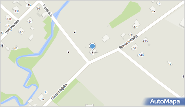 Iłża, Tatarska, 2, mapa Iłża