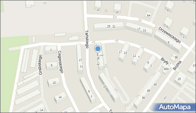 Jelcz-Laskowice, Tańskiego Tadeusza, 18, mapa Jelcz-Laskowice