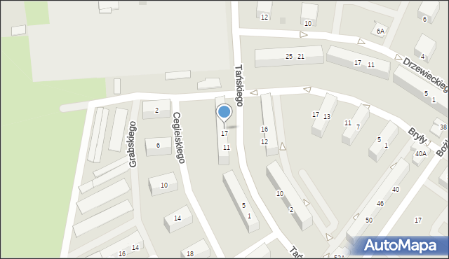 Jelcz-Laskowice, Tańskiego Tadeusza, 19, mapa Jelcz-Laskowice