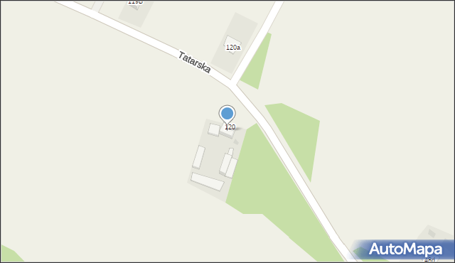 Kadzidło, Tatarska, 120, mapa Kadzidło