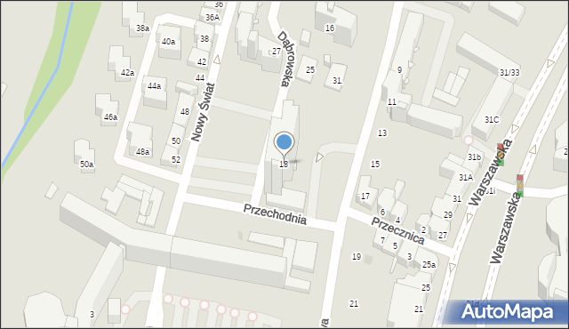 Kielce, Targowa, 18, mapa Kielc