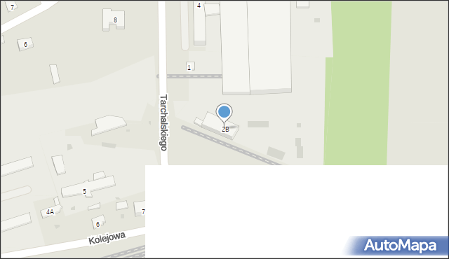 Koniecpol, Tarchalskiego Mieczysława, mjr., 2B, mapa Koniecpol