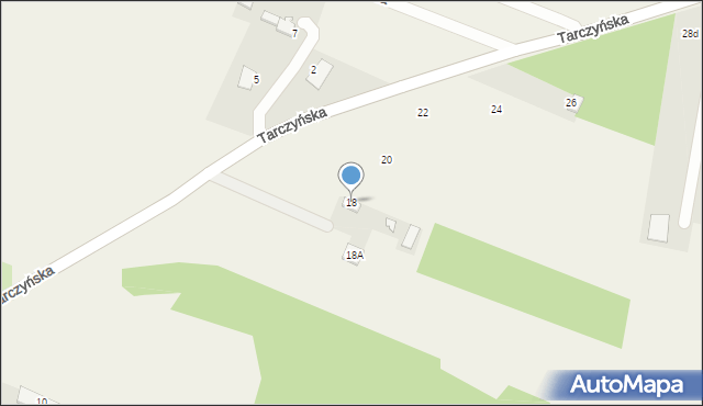 Kotorydz, Tarczyńska, 18, mapa Kotorydz