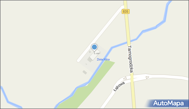 Księżpol, Tarnogrodzka, 47, mapa Księżpol