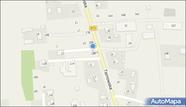 Łęg Tarnowski, Tarnowska, 13B, mapa Łęg Tarnowski