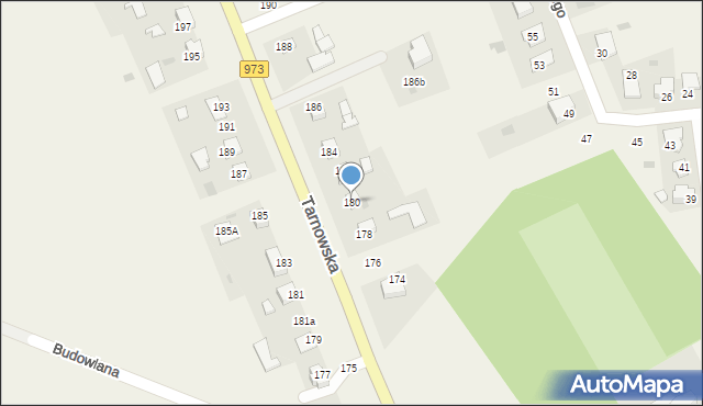 Łęg Tarnowski, Tarnowska, 180, mapa Łęg Tarnowski