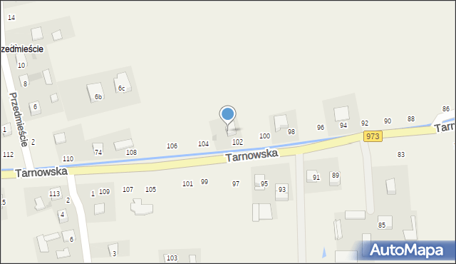 Łęg Tarnowski, Tarnowska, 74a, mapa Łęg Tarnowski