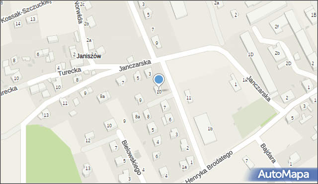 Legnickie Pole, Tatarska, 10, mapa Legnickie Pole