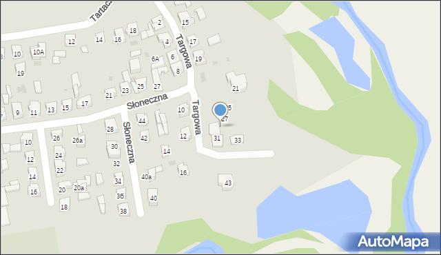 Lidzbark, Targowa, 29, mapa Lidzbark