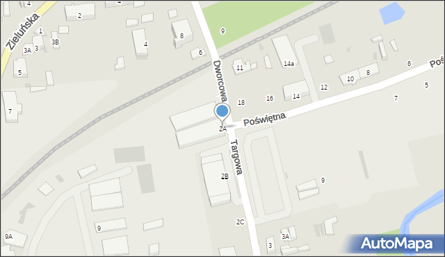 Lidzbark, Targowa, 2A, mapa Lidzbark