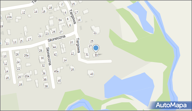 Lidzbark, Targowa, 33, mapa Lidzbark