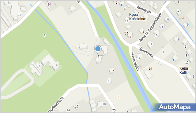 Łodygowice, Tartaczna, 2, mapa Łodygowice