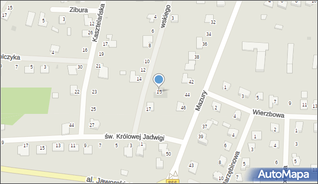 Lubaczów, Tarnowskiego Jana, hetm., 15, mapa Lubaczów