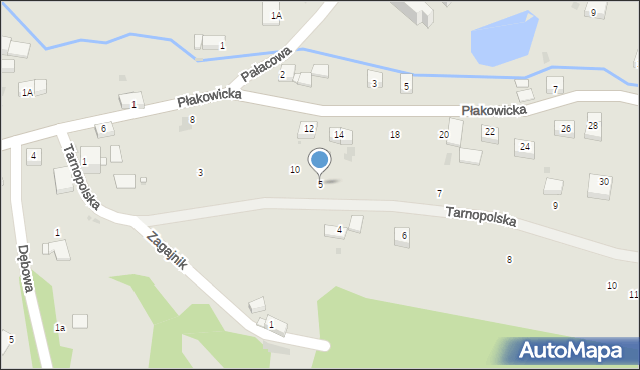 Lwówek Śląski, Tarnopolska, 5, mapa Lwówek Śląski