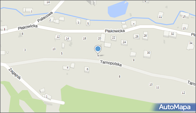 Lwówek Śląski, Tarnopolska, 7, mapa Lwówek Śląski