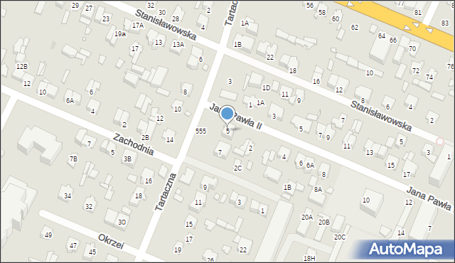 Mińsk Mazowiecki, Tartaczna, 5, mapa Mińsk Mazowiecki