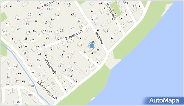 Morzyczyn, Tatarakowa, 4, mapa Morzyczyn