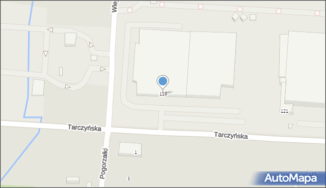 Mszczonów, Tarczyńska, 119, mapa Mszczonów