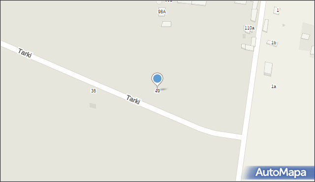 Nałęczów, Tarki Michała, sędziego, 49, mapa Nałęczów