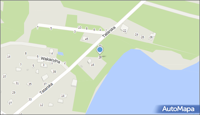 Nowe Miasto, Tatarska, 18, mapa Nowe Miasto