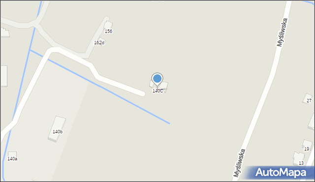 Nowy Sącz, Tarnowska, 140C, mapa Nowego Sącza