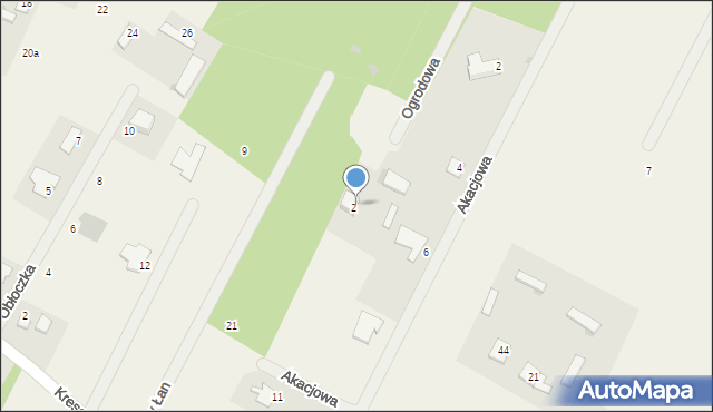 Ojrzanów, Tarczyńska, 34, mapa Ojrzanów