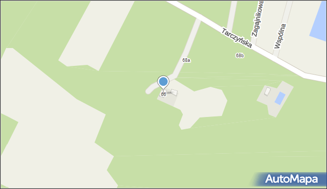 Ojrzanów, Tarczyńska, 66, mapa Ojrzanów