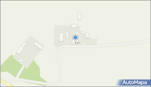 Piecki, Tartaczna, 3, mapa Piecki