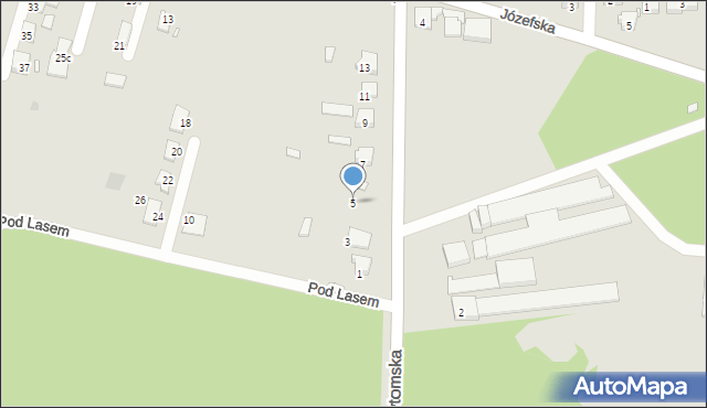 Piekary Śląskie, Tarnogórska, 5, mapa Piekary Śląskie