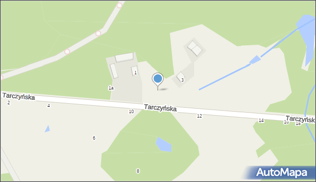 Piotrkowice, Tarczyńska, 1b, mapa Piotrkowice
