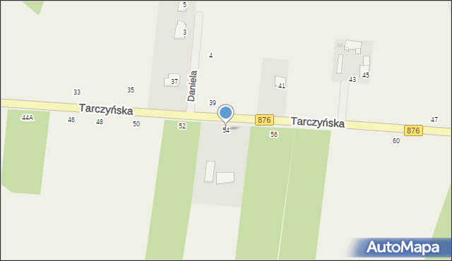 Piotrkowice, Tarczyńska, 54, mapa Piotrkowice