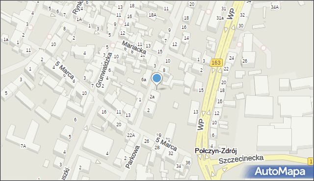 Połczyn-Zdrój, Targowa, 4, mapa Połczyn-Zdrój