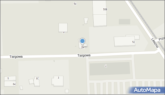 Przasnysz, Targowa, 2A, mapa Przasnysz