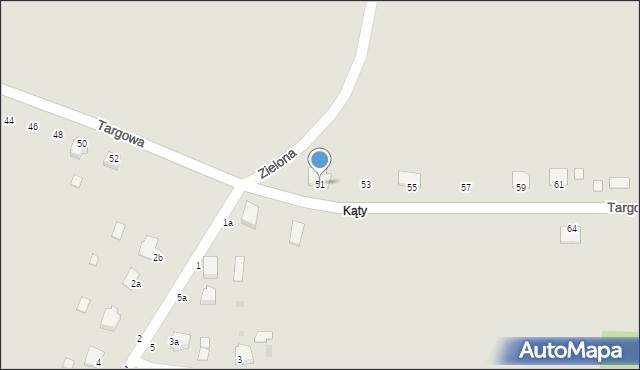 Radomyśl Wielki, Targowa, 51, mapa Radomyśl Wielki