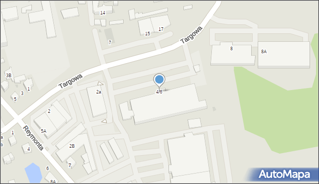 Rawa Mazowiecka, Targowa, 4/6, mapa Rawa Mazowiecka