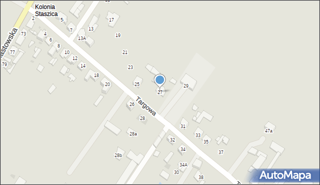 Sierpc, Targowa, 27, mapa Sierpc