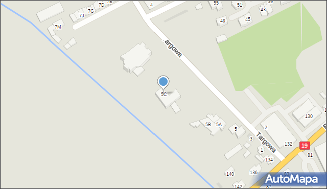 Sokółka, Targowa, 5C, mapa Sokółka