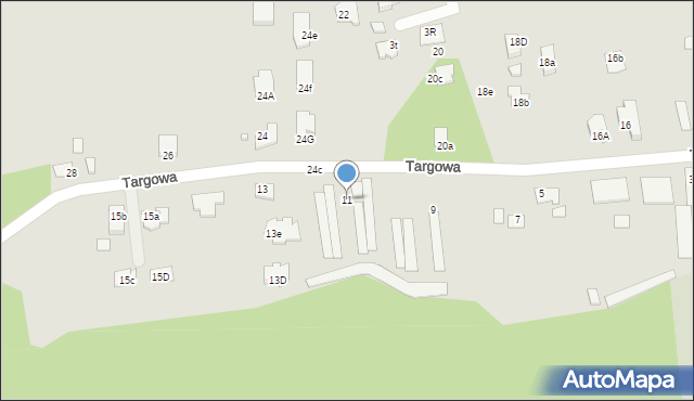 Solec Kujawski, Targowa, 11, mapa Solec Kujawski